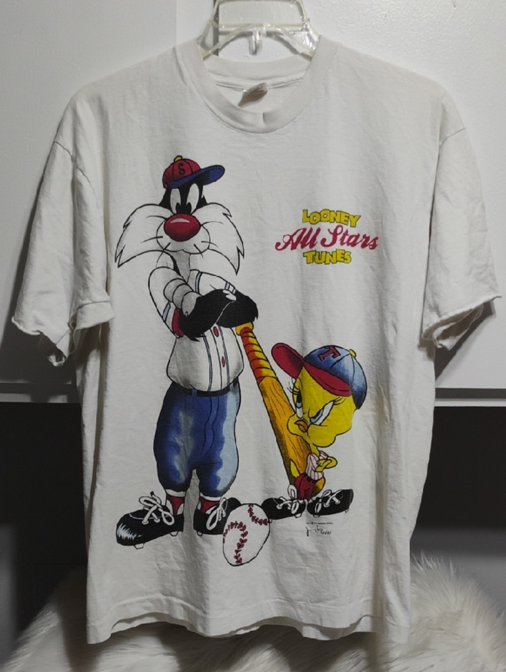 (C-61) 1996 Looney Tunes All Stars Warner Bros. FOTL Vintage Tee